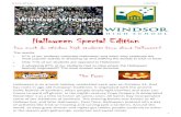 Halloween Special Edition - Scappoose High School · Halloween is an annual holiday, celebrated each year on October 31, that has roots in age-old European traditions. It originated