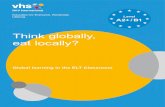 Think globally, eat locally? · 2017. 3. 30. · an introductory chapter giving you the background of the topic, a detailed teaching guide including methodological tips, information