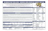 scranton/wilkes-barre railriders game notes...3R/3ER (4.50 ERA) and 6 K between May 21, 2015 vs. Durham (7,737 Attendance) and May 27 2015 @ Pawtucket (4,935 Attendance). BUFFALOED