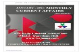 JANUARY 2020 JNANAGANGOTHRI Monthly Current Affairs E …€¦ · JANUARY – 2020 JNANAGANGOTHRI Monthly Current Affairs E-Magazine  2