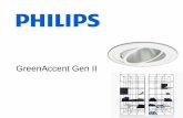 GreenAccent Gen II - Philipsimages.philips.com/is/content/PhilipsConsumer... · 2015. 10. 8. · Confidential GreenAccent Gen II Product Features: • Professional optical design