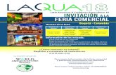 Latin American & Caribbean Aquaculture 18 invitación a la ... · Octubre 23 Martes Octubre 24 Miércoles Octubre 25 Jueves Octubre 26 Viernes Día de montaje 10:00 - 18:30 Instalación