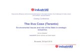 The Ilva Case (Taranto) - Fim Cisl€¦ · Brussels, 29 April 2015 Resources efficiency and environmental issues in the steel industry: the challenge for trade unions and workers’