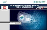 JSC RUSSIAN RAILWAYS DIGITAL RAILROAD VISION & … · 2019. 11. 5. · Презентация PowerPoint Author: Морозова Анастасия Викторовна Created Date: