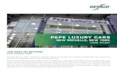 PEPE LUXURY CARS - semcohvac.com€¦ · PEPE LUXURY CARS Mercedes-Benz’s slogan “The Best or Nothing” reflects the standard for building its dealership, Pepe Luxury Cars, owned