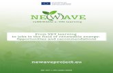 reNEWAble e-VEt learning · PDF file

NE(W)AVE: reNEWAble e‐Vet learning REF. 2017‐1‐IT01‐KA202‐006250 From VET learning to jobs in the field of renewable energy: