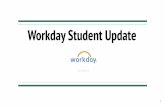 Workday Student Update · Timeline for Go-Live 3 Aug - Oct End to End Testing Oct User Experience Testing Nov End User Training Jan Student Recruiting & Admissions Go-Live Apr/May*