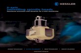 2-axis swivelling spindle heads - KESSLER · SMS 080.40-680.393 12,000 119 143 143 30 HSK A100 Oil-air lubrication SMS 080.40-681.520 15,000 120 45 145 45 HSK A100 Oil-air lubrication