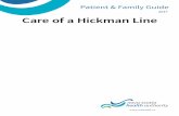 Care of a Hickman Line - Nova Scotia Health Authority · return them to the pharmacy as soon as you can for a replacement Do not use out-of-date supplies Getting your supplies If