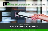 SONDERTEIL ZEIT UND ZUTRITT - IT&Production · 2019. 4. 4. · Um das Potenzial einer elektronischen Zeit-erfassung für das eigene Unternehmen zu bewerten und die Funktionen rund