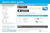 Lutron Smart Bridge Quick-Start Guide Part #0301737a · 2 The Lutron ® app will walk you ... Apple es una marca registrada de Apple Inc. en E.U.A. y en otros países. App Store es