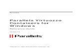 Parallels Virtuozzo Containers for Windowsdownload.swsoft.com/pvc/45/win/docs/en/VzWindowsReference.pdf · Hardware Node command-line utilities. It familiarizes you with the way to