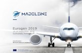 Eurogen 2019 - MADELEINE Project · EUROGEN 2019, September 12th 2019 3 MDO and/or adjoint-based optimization using high-fidelity simulations Often limited to single disciplines: