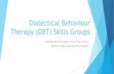 Dialectical Behaviour Therapy (DBT) Skills Groups · emotion regulation . Timely and cost effective . Service users can access DBT Skills Groups within their own community Empowering