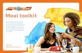 Meal toolkit - A Taste Of Harmony - A Taste Of What Makes Us Great · PDF file 1 week before Check off that you have everything you need. Many can be downloaded from the Event Hub:
