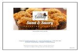 Contact us: info@ | ... · PDF file Banana Bread Loaf (with or without nuts) $30.00 $65.00 Cream Cheese Pound Cake Loaf $30.00 $65.00 Caramel Apple Streusel Muffin $30.00 $65.00 Blueberry