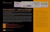 PowerOn Advantage · 2015. 5. 27. · PowerOn™ Advantage Advanced Distribution Management System (ADMS) Delivering increased reliability, productivity and efficiency through a single