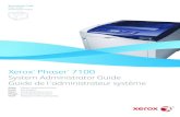 Xerox Phaser 7100 · Phaser 7100 Color Printer System Administrator Guide 13 Initial Setup at the Control Panel The Installation Wizard The first time the printer is turned on, the