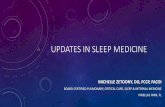 UPDATES in sleep apnea...•Obstructive sleep apnea is a condition that affects many people and occurs more commonly in those with risk factors. •Diagnostic testing is available