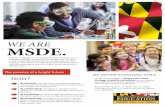 We Are MSDE - Maryland State Department of Education · Maryland—by nature—is wonderfully diverse. Situated next to our nation’s capital, Maryland brings a powerful mix of urban