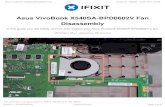Asus VivoBook X540SA-BPD0602V Fan Disassembly€¦ · Asus VivoBook X540SA-BPD0602V Fan Disassembly In this guide you will safely remove and replace your Asus Vivobook X540SA-BPD0602V's