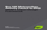 Box Hill Metropolitan Activity Centre to 2036 DRAFT Urban ... · Glossary of terms ACZ Activity Centre Zone BHOSS Box Hill Open Space Strategy BHITS Box Hill Integrated Transport