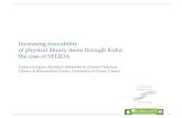 Increasing traceability of physical library items through ... · • SELIDA increases global and unique visibility, identification and traceability of items. • Circulation services