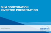 SLM CORPORATION INVESTOR PRESENTATION...Earnings’” in the Company’s Quarterly Report on Form 10-Q for the quarter ended March 31, 2016 for a further discussion and the “’Core