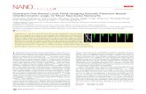 Quantum Dot-Based Local Field Imaging Reveals Plasmon ...n03.iphy.ac.cn/Article/2011 Nano Lett. 11, 471-475.pdfdx.doi.org/10.1021/nl103228b | Nano Lett. XXXX, XXX, 000 000 LETTER