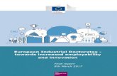 European Industrial Doctorates - towards increased ... · Source: European Innovation Scoreboard 1 Strasbourg, 23.11.2010, COM(2010) 682 final 2 European Commission (2010) An Agenda