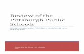 Review of the Pittsburgh Public Schools · The Council of the Great City Schools thanks the many individuals who contributed to this project to improve the Pittsburgh Public Schools.