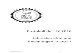 Protokoll der HV 2016 Jahresberichte und Rechnungen 2016/17vinumberneck.ch/wp-content/uploads/Jahresbericht-2017-alles.pdf · Protokoll der HV 2016 Jahresberichte und Rechnungen 2016/17