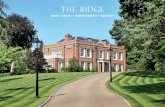 THE RIDGE · Beautifully landscaped gardens adjoining the executive golf course In all about 1.096 acre (0.443 ha) These particulars are intended only as a guide and must not be relied
