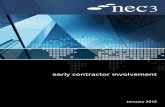 early contractor involvement€¦ · Project Manager either accepts the forecast or notifies the Contractor of his reasons for not accepting it. A reason for not accepting the forecast