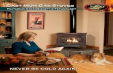 Cast Iron Gas Stoves · tempted to stir the embers and add more wood. Heater Rated Like all Lopi gas products, our gas stoves are serious heaters. All stoves are listed as heater