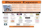 Pioneer Express - wpunj.edu · REVIEW AV . 61 Berdan Avenue 973-305-8226 347 Belmont Ave. 973-942-9005 Since 1979 Family Restaurant & Pizzeria 1 West Haledon Avenue 973-942-9500 1