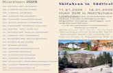 Busreisen 2020 Skifahren in Südtirolkochems-busreisen.com/PDF/Reise_2020.pdf · jan sÜdtirol natz skifahren feb kurreise bad wildungen feb kurreise marienbad mrz kurreise bad kissingen