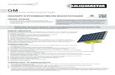 GM - geliomaster.com pasport … · Солнечная электростанция "gm" специально разработана для российских условий и