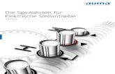 Die Spezialisten für Elektrische Stellantriebe€¦ · Die Spezialisten für elektrische Stellantriebe Stellantriebe für alle Armaturen Standorte in Deutschland Weltweites Netzwerk
