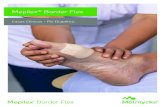 Mepilex Border Flex - Ulceras.net€¦ · • Paciente mujer de 56 años con una úlcera de pie diabético de origen neuropático en el talón izquierdo. • Antecedentes médicos: