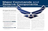 Major Commands and Reserve Components · 2017 USAF Almanac Major Commands and Reserve Components The Air Force has 10 major commands and two Air Reserve Components. (Air Force Reserve