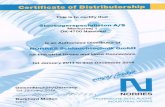 This is to certify that Støvsugerspecialisten A/S ... · This is to certify that Støvsugerspecialisten A/S Merkurvej 1 DK-4700 Næstved is an Authorized Distributor of NORRES Schlauchtechnik