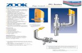 Zook Disk | PG Series Pipe Guard · ZOOK recommends using the PG on applications where relieving pressures greater than 5 psi are expected. However, PVC solvents and acrylic or polymer