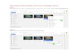Sharing a Download Link from Google Drive - The Church of ... · PDF file Sharing a Download Link from Google Drive Step 1. After saving your ﬁles on Google Drive, right-click on