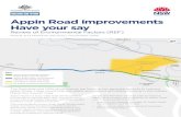 Appin Road improvements - Have your say · Appin Road. These would improve safety and support affordable housing in the Greater . Macarthur Growth Area. Appin Road is a busy state
