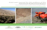 Ecert user manual for the auditors of the...The Alliance for Responsible Mining Foundation, Registered Charity Number: S0001168 Tax ID Number (N.I.T.): 900225197. Company Reg. in Colombia
