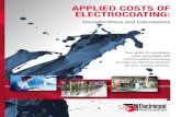 APPLIED COSTS OF ELECTROCOATING Costs Brochure_Inte… · This brochure profiles cost components and calculations associated with . electrocoating technology in the areas of pretreatment,