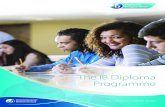 The IB Diploma Programme - International Baccalaureate · The IB Diploma Programme is an academically challenging and balanced programme of education, with final examinations, that