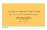 Empirical Software Engineering in Industry Short Coursesdjanzen/pubs/pdfs/CSEET07.pdf · 2007. 8. 28. · Empirical Software Engineering in Industry Short Courses David Janzen, Clark