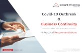Covid-19 Outbreak Business Continuity - Smart Pharma · Covid-19 & Business Continuity –4 Practical Recommendations March 17, 2020 5 1 Dwight D. Eisenhower was the 34th President